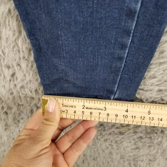 Levis Jeans Womens 26 Blue Mile High Super Skinny Premium Stretch Denim - Picture 10 of 16